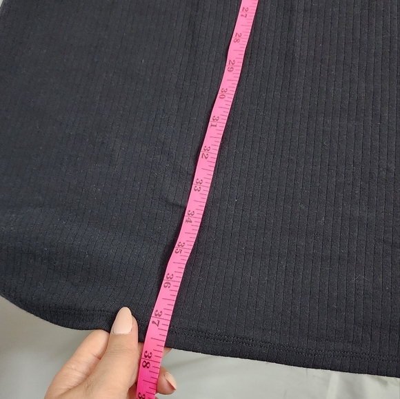 🔥FREE PEOPLE🔥 Stretchy Black Sleeveless Dress - Picture 8 of 8